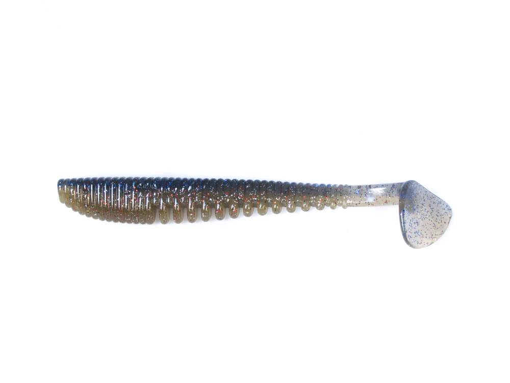 

HitFish Приманка силиконовая (мягкая) HITFISH BIG RIBBY SHAD (HFBRS00R136 / 5,5" / R136), Черный