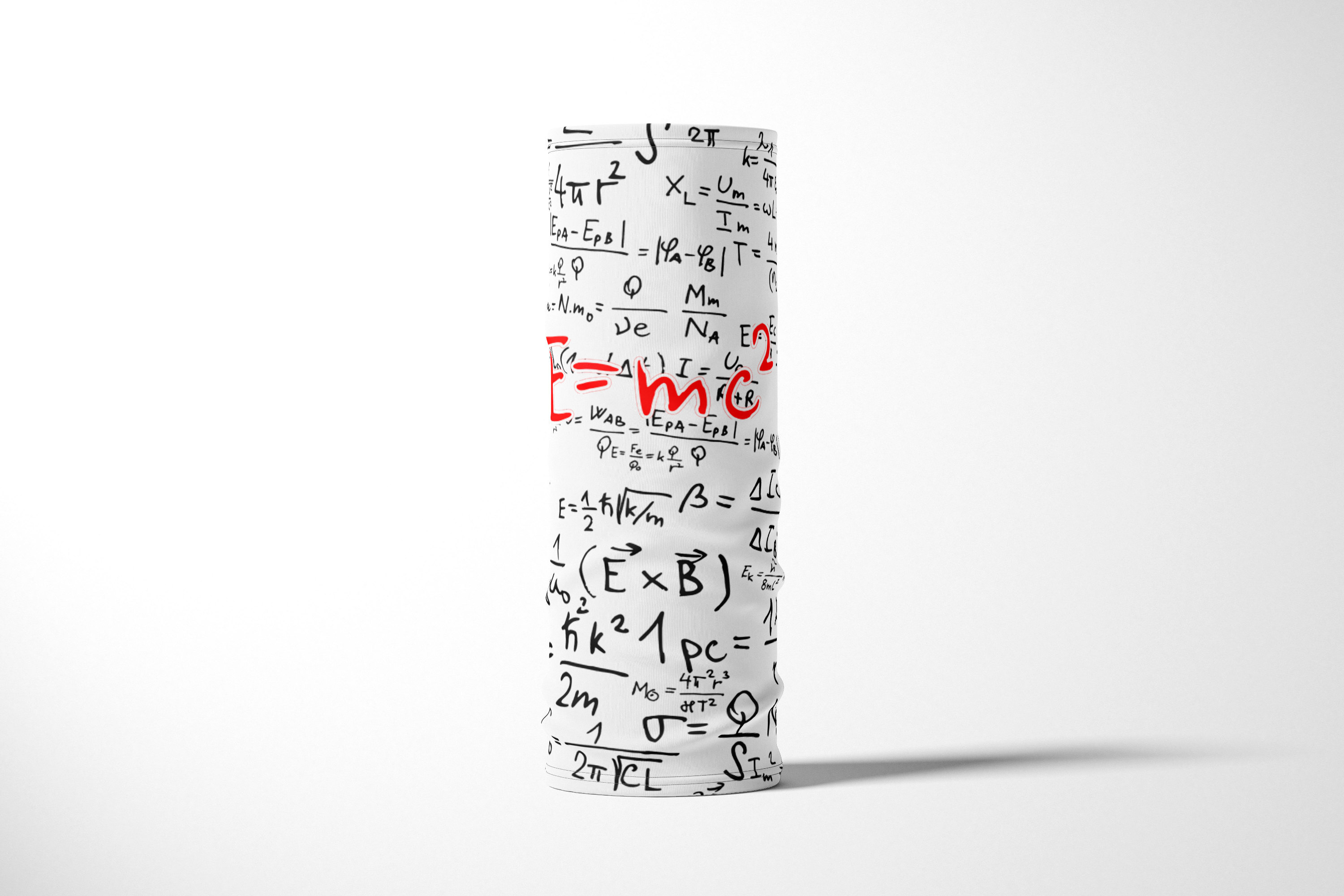 

Бандана / Бафф / Снуд-трансформер / Студенческие / принты E-mc2 редач, Белый;черный, BBuffVM_VM1861691