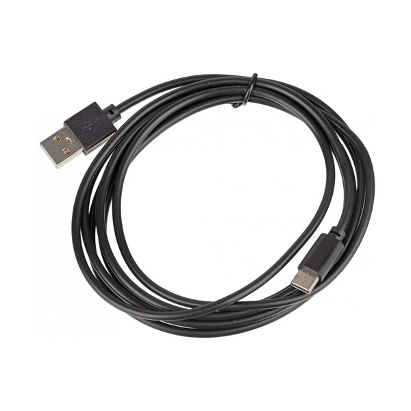 фото Кабель usb (m)-usb type-c (m) 2м черный nobrand