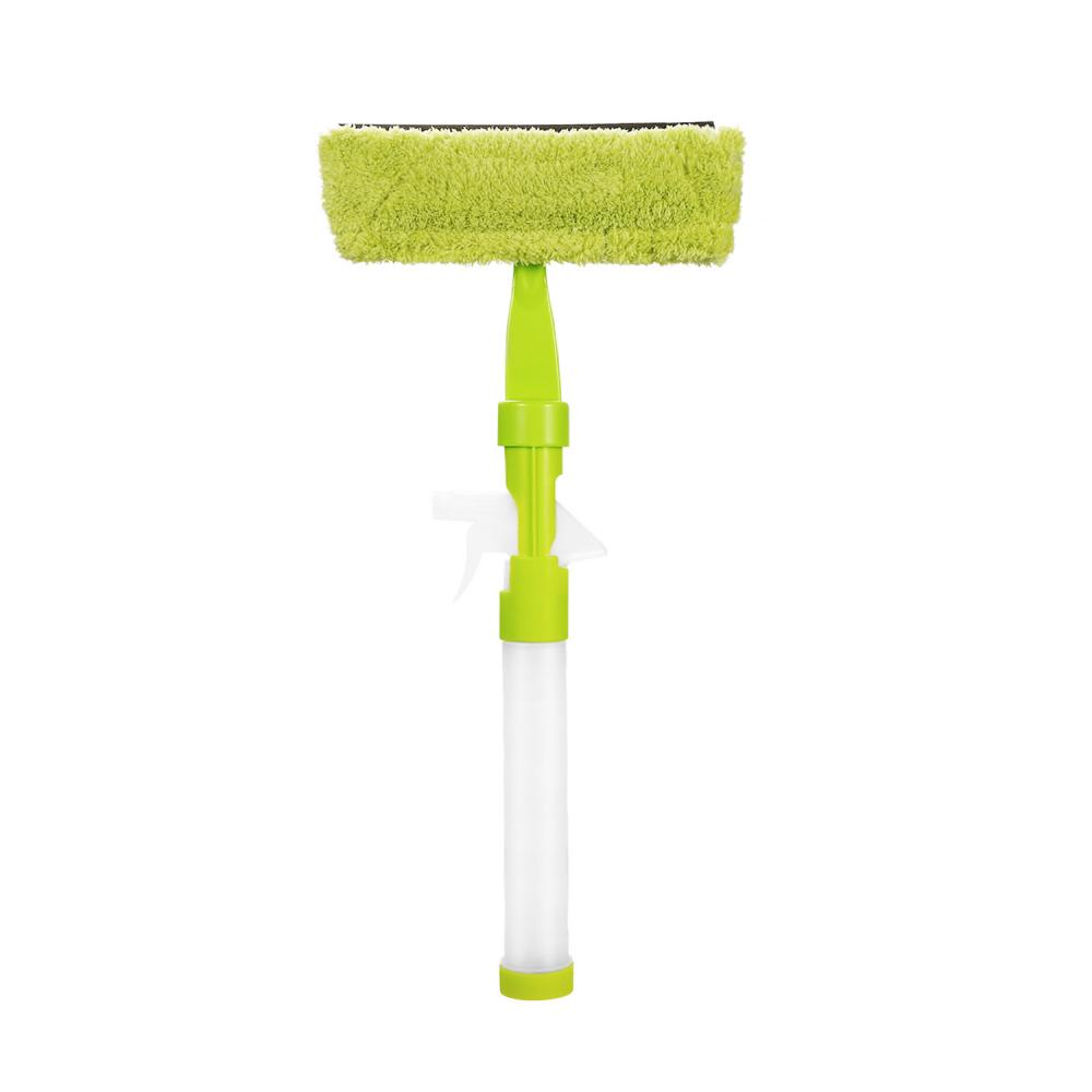 Щетка для мытья окон с распылителем DEKO WC04, зеленая