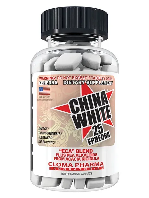 фото Жиросжигатель china white 100 таб. cloma pharma