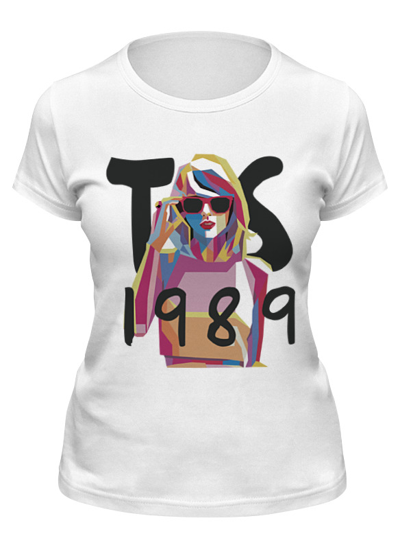 

Футболка женская Printio Taylor swift белая 2XL, Белый, Taylor swift