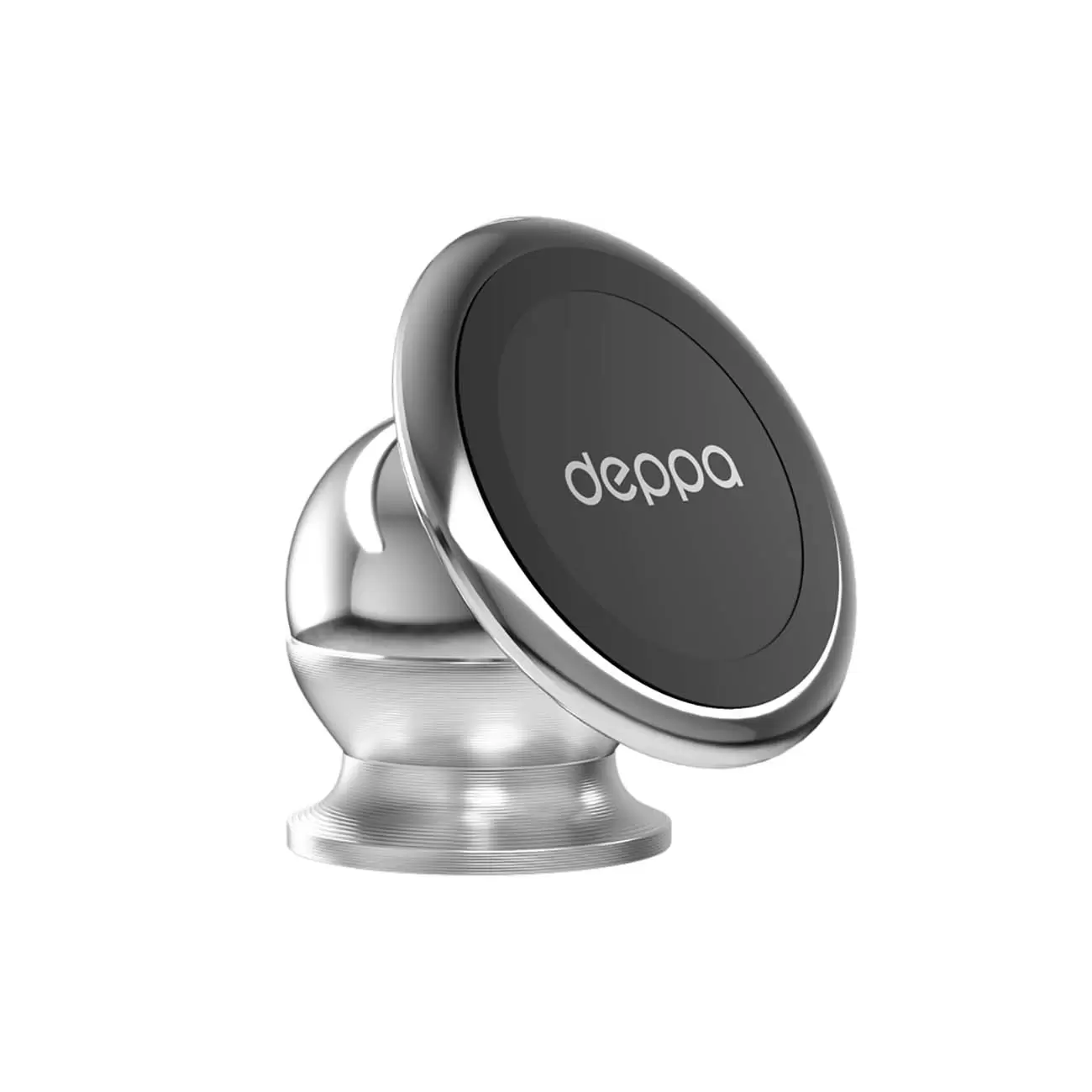 

Держатель Deppa (55145) Crab Mage Steel для смартфонов, магнитный, крепление на панель