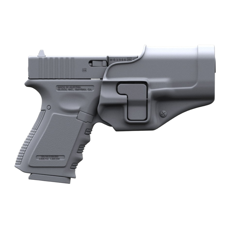 

LRE35222 Пистолет Glock 19 в кобуре BlackHawk CQC Serpa