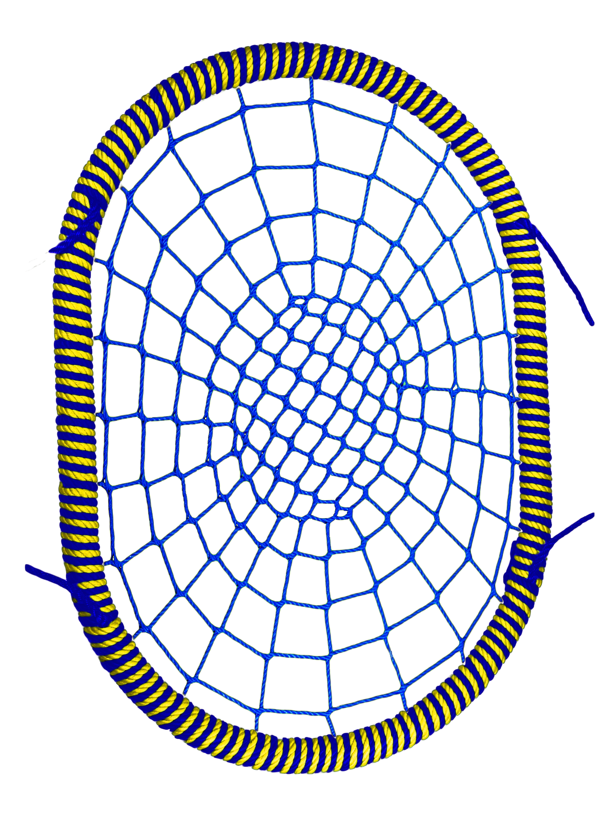 фото Овальные подвесные качели гнездо размер 120x140 см толщина обода 72 мм канат обода 16 мм jinn