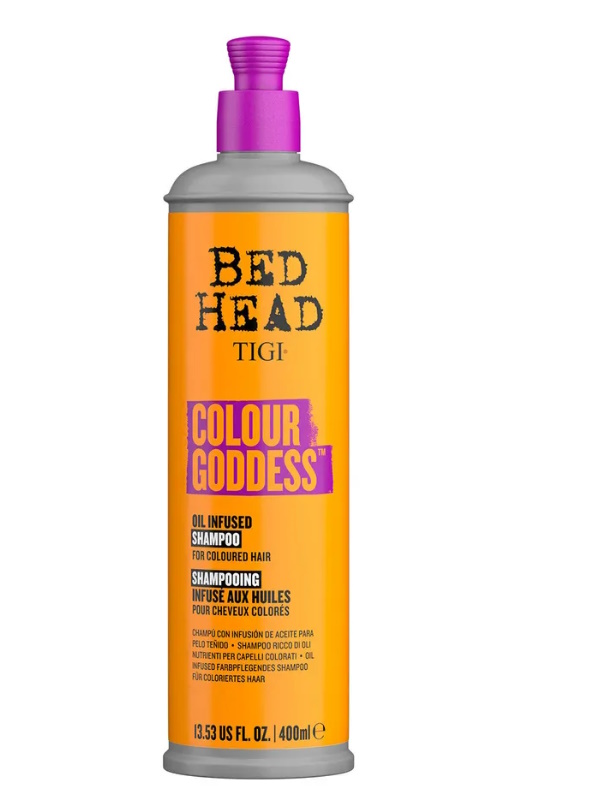 Шампунь TIGI BED HEAD Colour Goddess для окрашенных волос, 400 мл tigi шампунь для блондинок восстанавливающий bed head serial blonde 970 мл