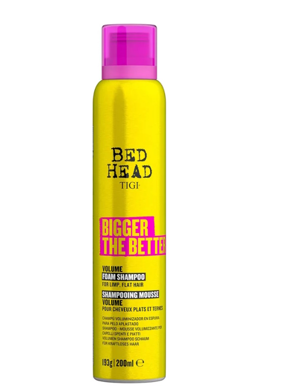 Шампунь-мусс TIGI BED HEAD Bigger The Better для объема волос, 200 мл