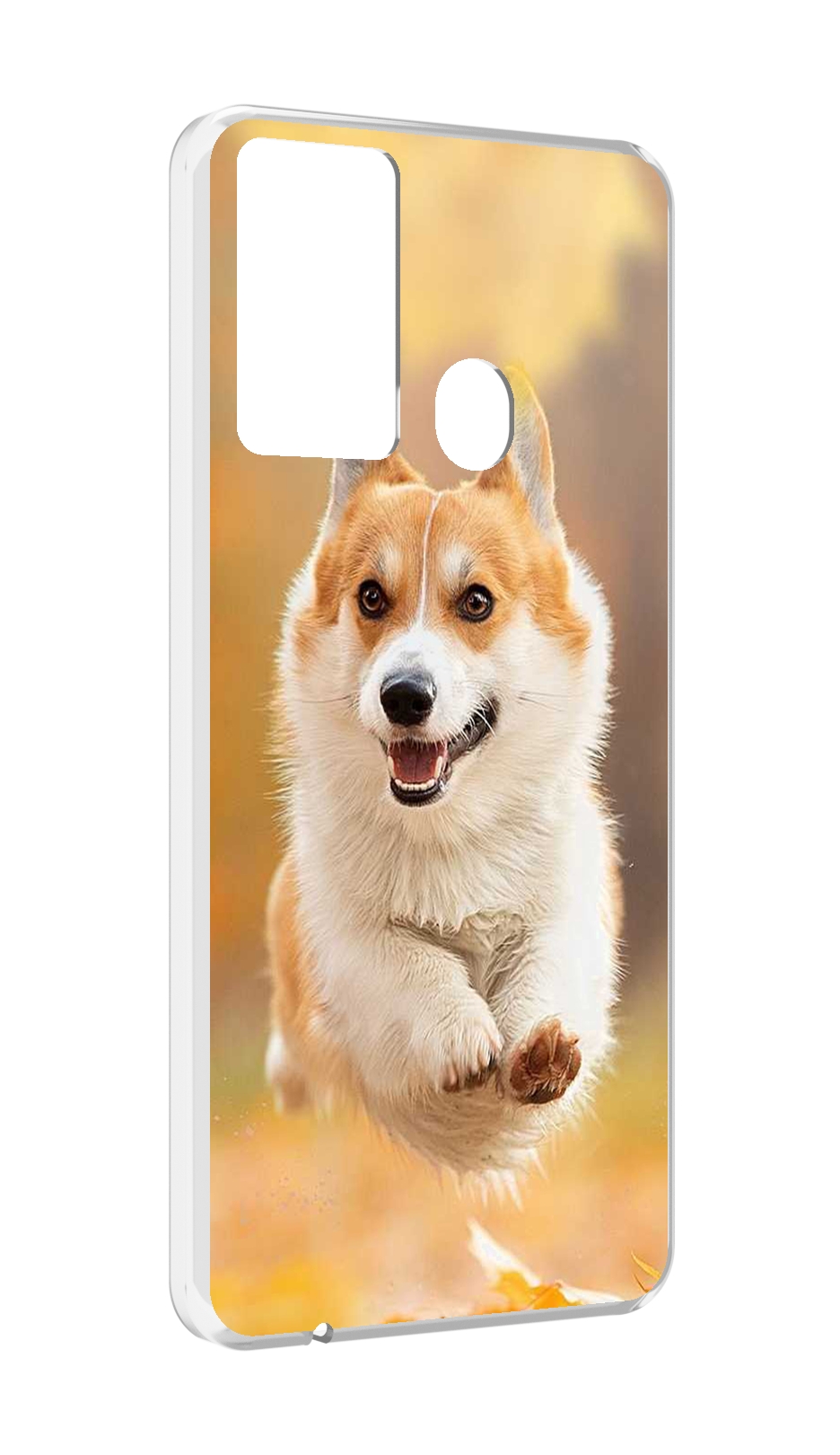 

Чехол MyPads когри собака для Itel P37/Itel Vision 2S, Прозрачный, Tocco