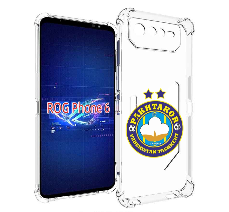 

Чехол MyPads Фк Пахтакор Pakhtakor мужской для Asus ROG Phone 6, Прозрачный, Tocco