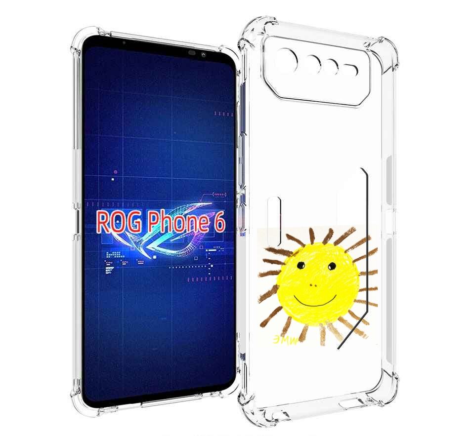 

Чехол MyPads Улыбнись, дурак! Morgenshtern для Asus ROG Phone 6, Прозрачный, Tocco