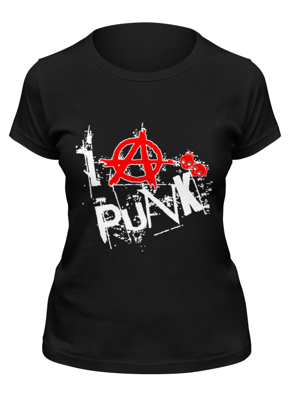 

Футболка женская Printio Punks not dead черная 2XL, Черный, Punks not dead