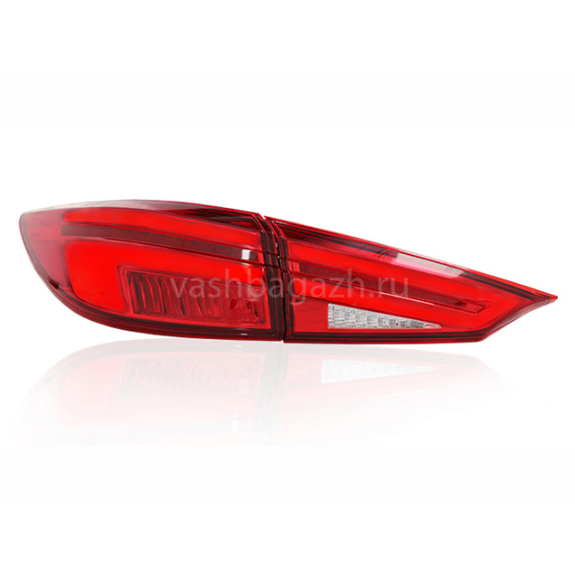 фото Задние фонари мазда 3 2014-2019 модель №2, красные, арт:mf-tl-000437 superlux