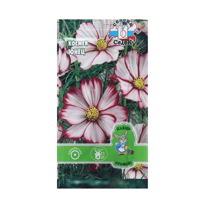 

Семена Цветок Космея "Юнец "0.3 г (5 шт.)