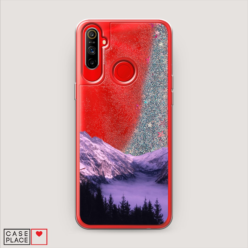 

Чехол Awog на Realme C3 "Горный туман", Разноцветный, 253091-1
