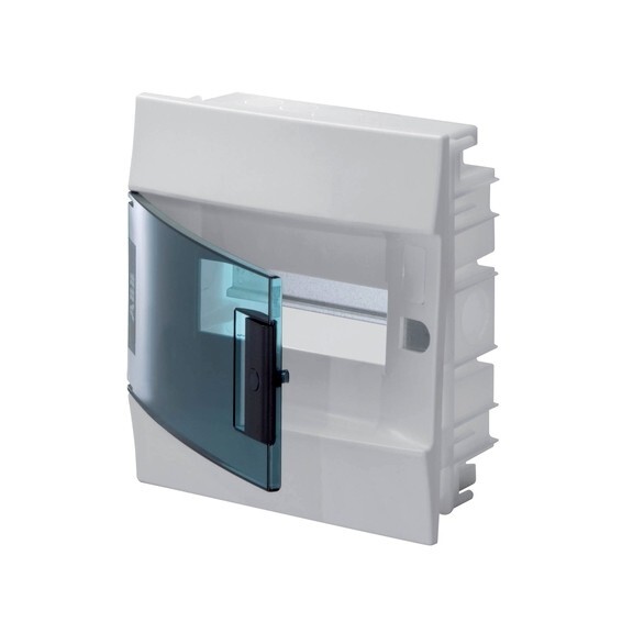 

Распределительный шкаф ABB Mistral41 8 мод., IP41, без клемм, ABB 1SLM004100A1202, 1SLM004100A1202