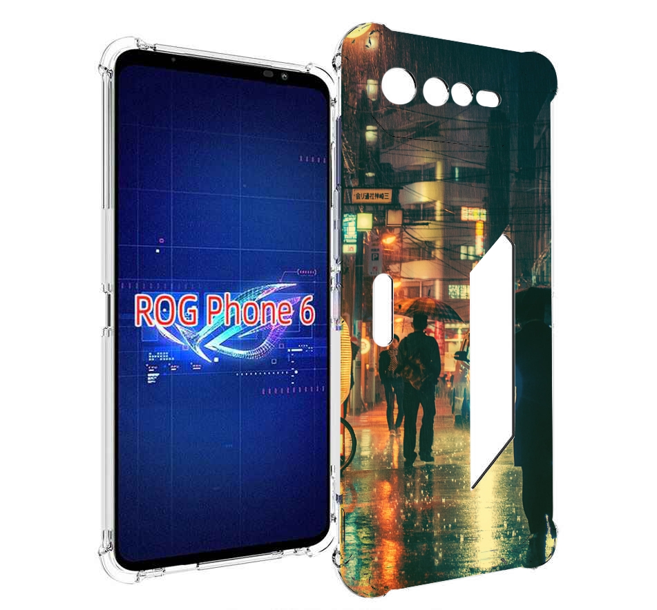 

Чехол MyPads Токио-сеул для Asus ROG Phone 6, Прозрачный, Tocco