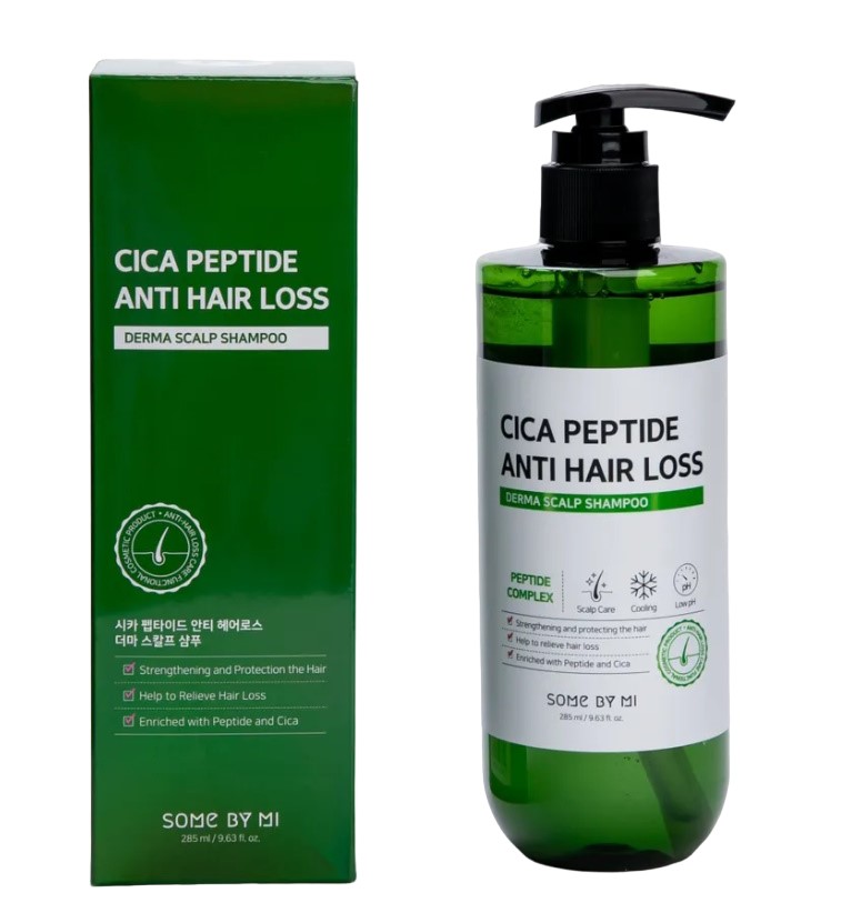 Шампунь Some By Mi Cica Peptide Anti Hair Loss Shampoo Укрепляющий, 285 мл