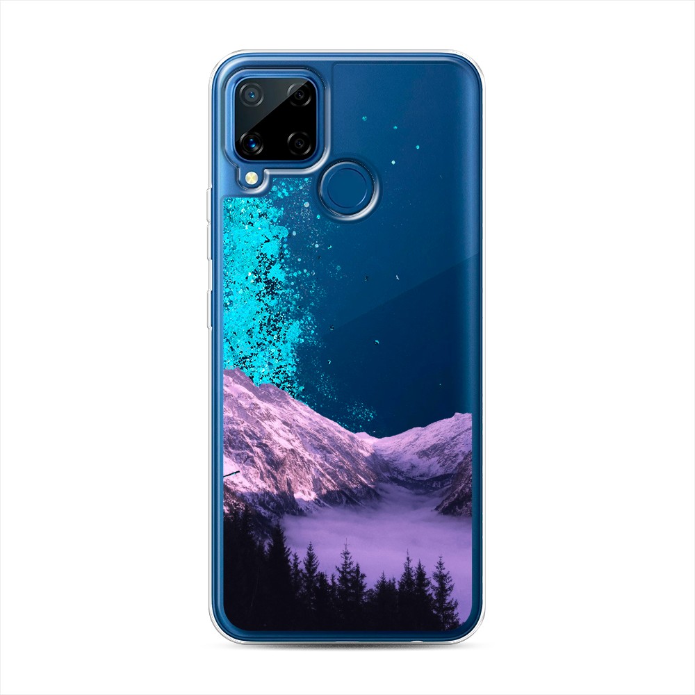 

Чехол Awog на Realme C15 "Горный туман", Разноцветный, 255093-1