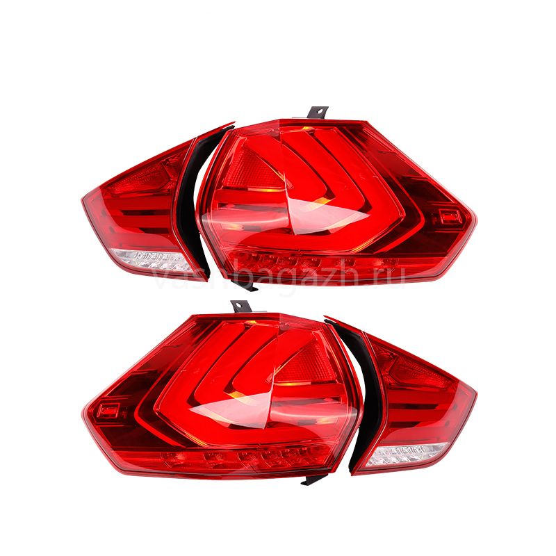 Задние фонари Ниссан Х-Трейл Т32 2014-2018 модель №1, комплект: Л+П, арт:MF-TL-000231, Superlux  - купить