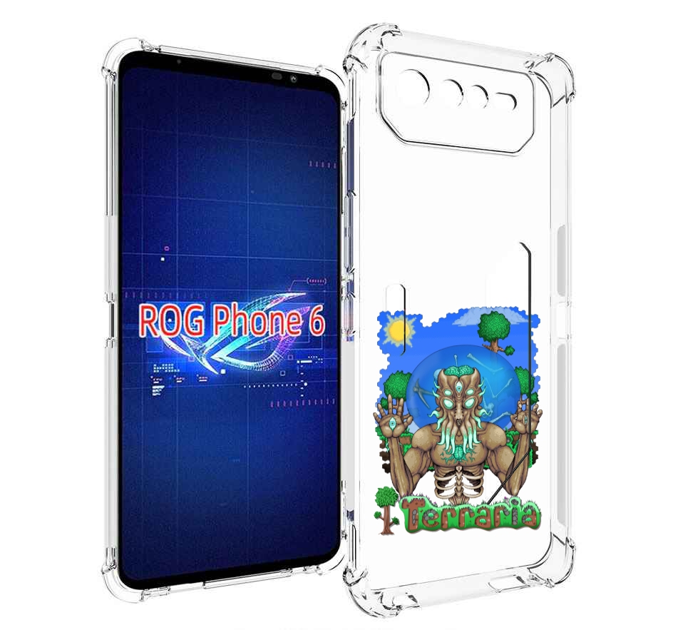 

Чехол MyPads Террария для Asus ROG Phone 6, Прозрачный, Tocco