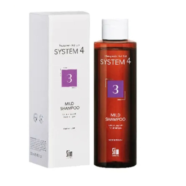 Шампунь Sim Sensitive System 4 Mild Climbazole Shampoo 3 терапевтический № 3, 250 мл