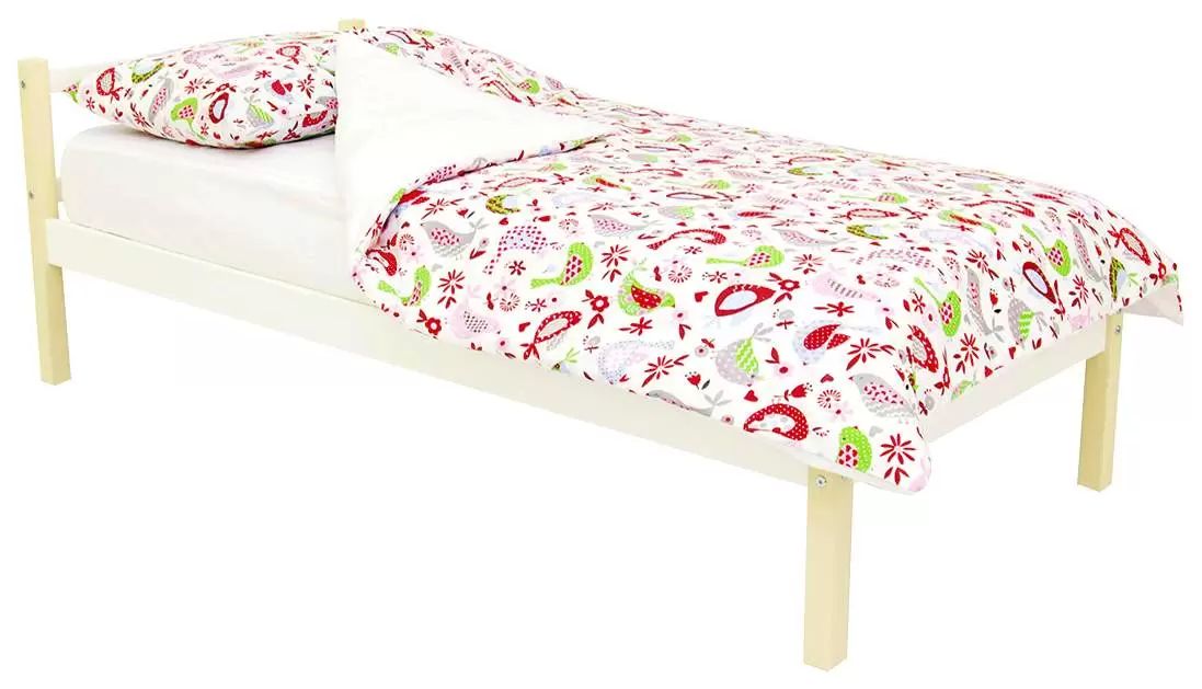 Детская кровать Бельмарко Svogen Classic бежево-белый салфетка сервировочная на стол шахматы 45×30 см бежево белый