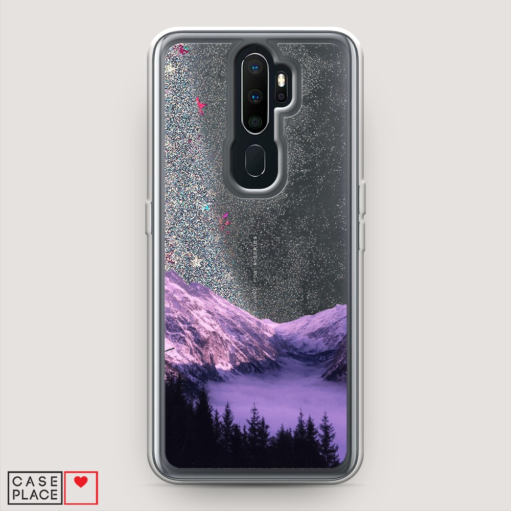

Чехол Awog на Oppo A9 (2020) "Горный туман", Разноцветный, 251991-1