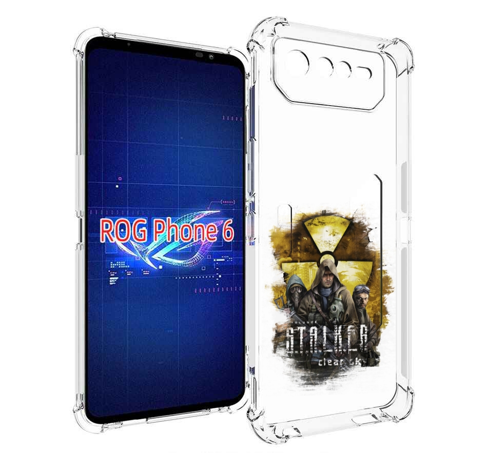 

Чехол MyPads Сталкер мужской для Asus ROG Phone 6, Прозрачный, Tocco