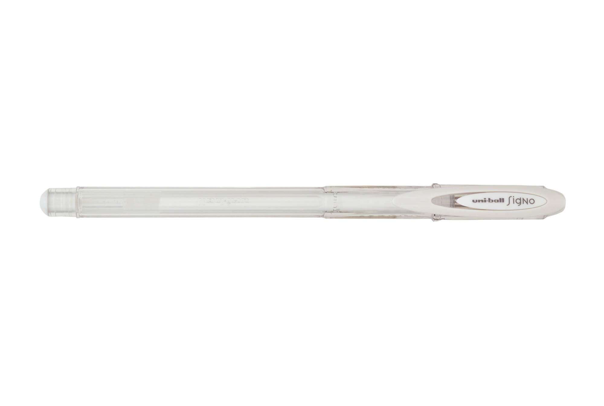 Ручка гелевая UNI Mitsubishi Pencil UM-120AC 07, белая, 0,7 мм, 1 шт.