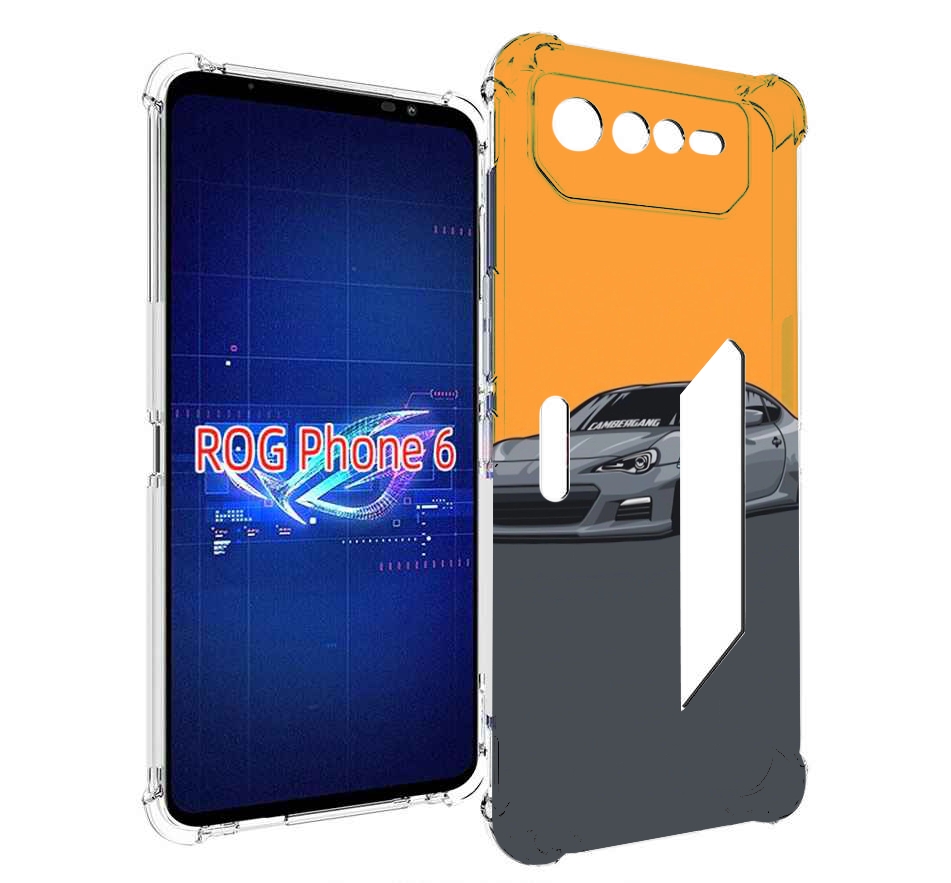 

Чехол MyPads Спорт-кар для Asus ROG Phone 6, Прозрачный, Tocco