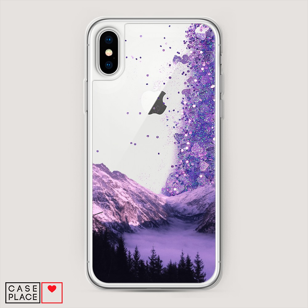 

Чехол Awog на Apple iPhone XS Max (10S Max) / Айфон XS Max (10S Max) "Горный туман", Разноцветный, 11992-1