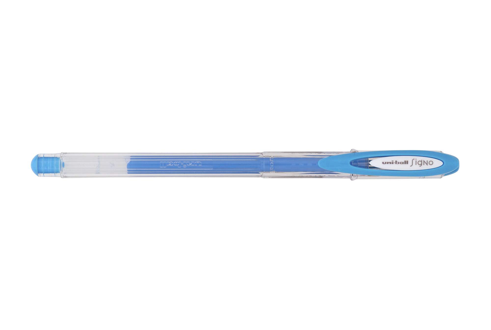 Ручка гелевая UNI Mitsubishi Pencil UM-120AC 07, голубая, 0,7 мм, 1 шт.