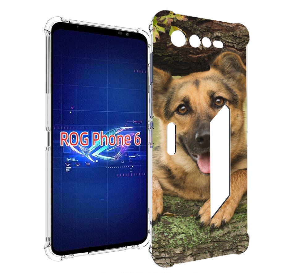

Чехол MyPads Собака-на-дереве для Asus ROG Phone 6, Прозрачный, Tocco