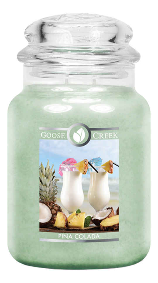 фото Ароматическая свеча goose creek pina colada (пина колада) 680г