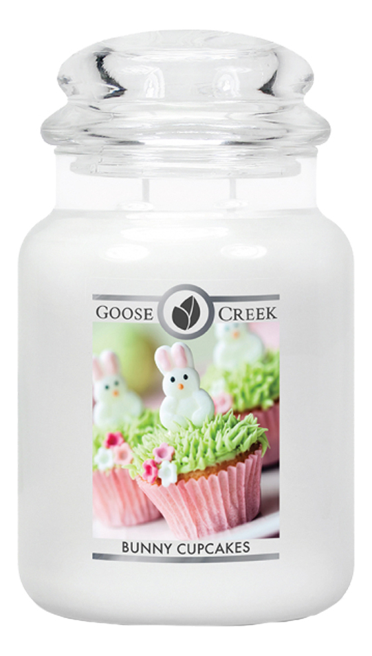 фото Ароматическая свеча goose creek bunny cupcakes (пасхальный кекс) 680г