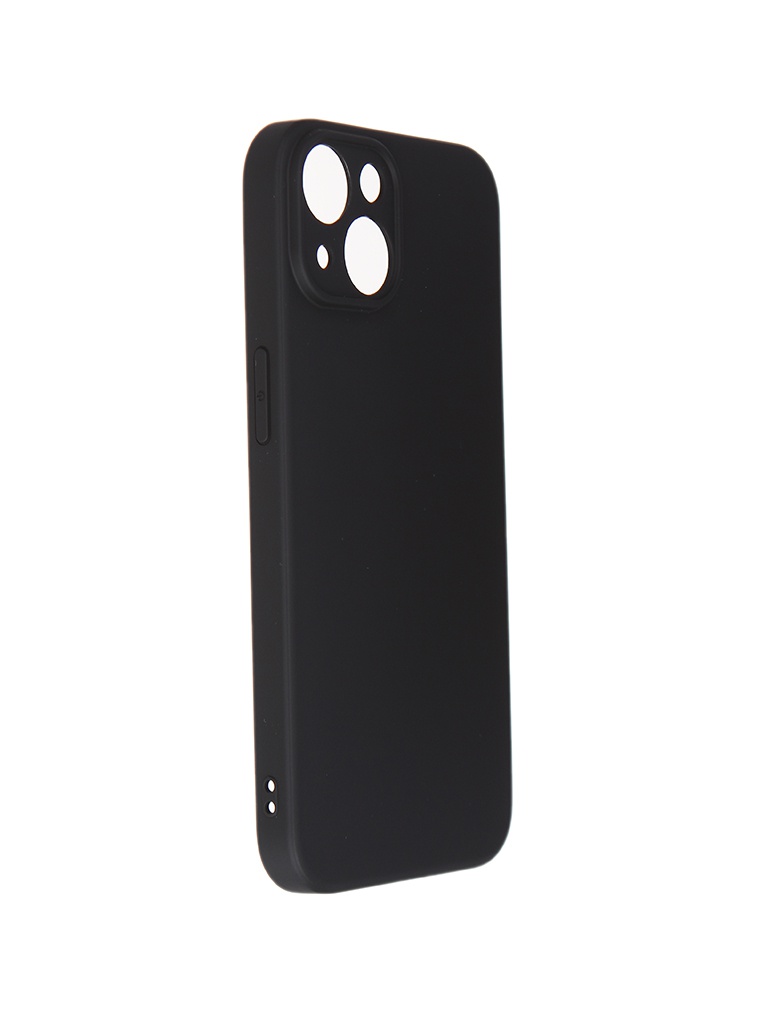 фото Чехол broscorp для apple iphone 14 matte black ip14-colourful-black