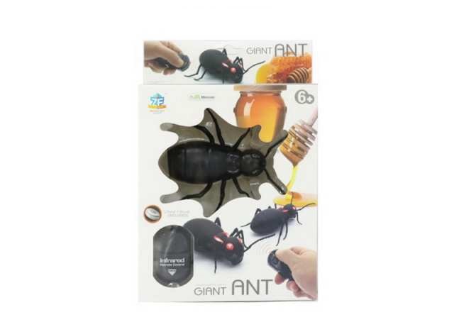 Интерактивное насекомое Junfa toys Гигантский муравей на радиоуправлении, световые эффекты