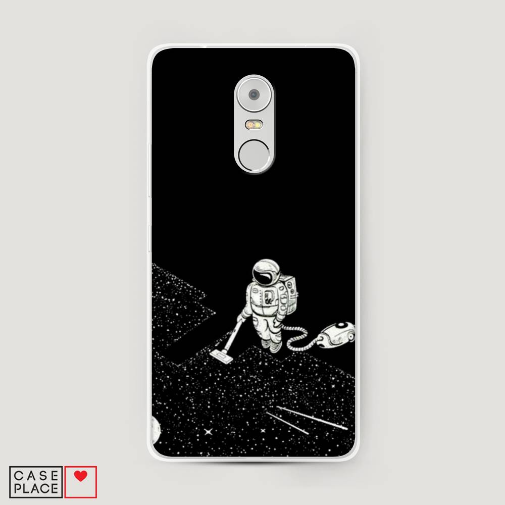 фото Чехол awog "космонавт с пылесосом" для lenovo k6 note
