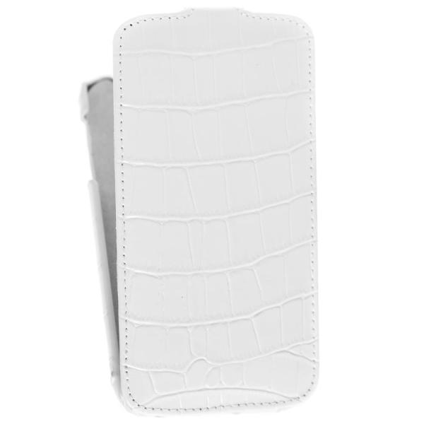 фото Чехол melkco для samsung galaxy s4 crocodile white