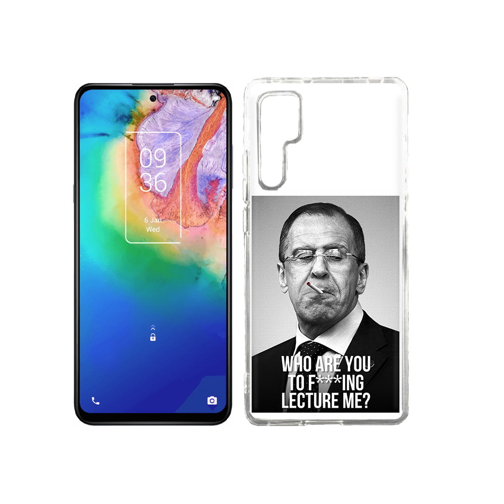 

Чехол MyPads Tocco для TCL 20 Pro лавров, Tocco