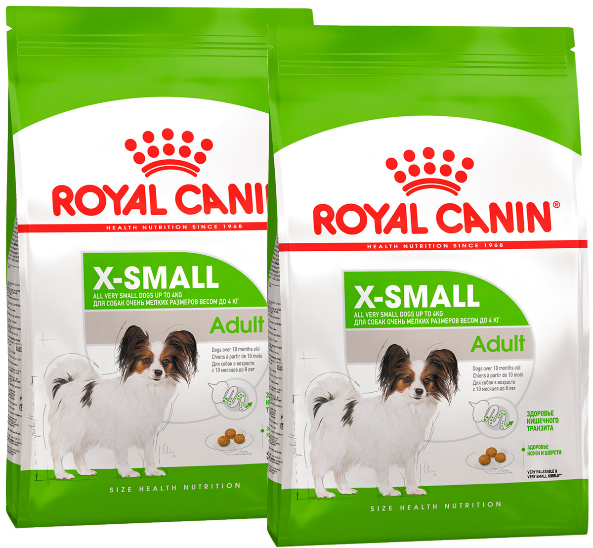 

Сухой корм для взрослых собак маленьких пород Royal Canin X-Small Adult 1 кг