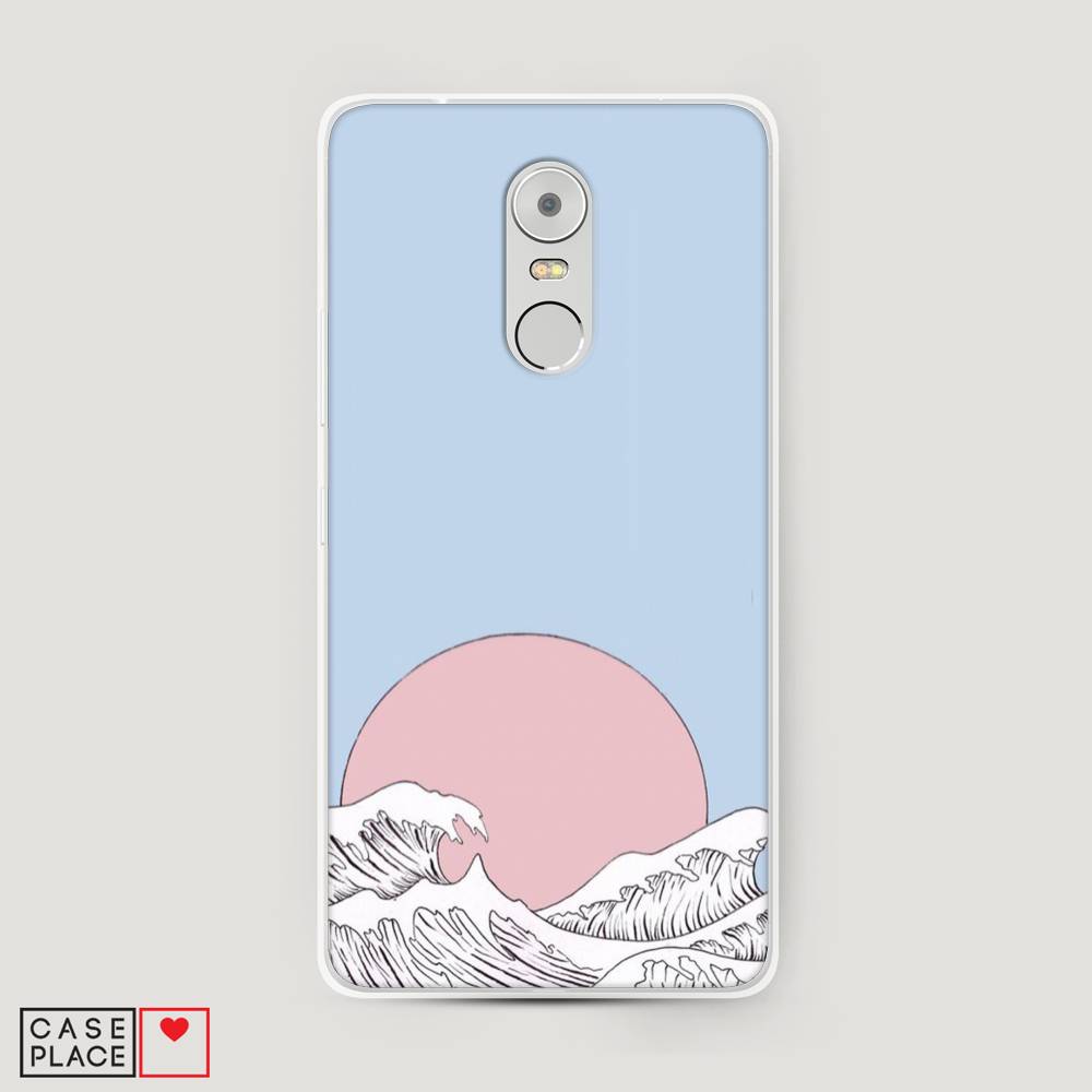 

Чехол Awog на Lenovo K6 Note / Леново K6 Note "Японское солнце", 112250-10
