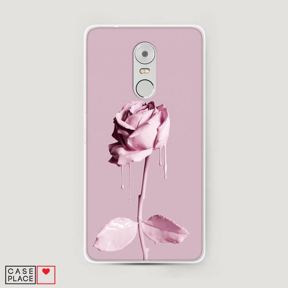 

Чехол Awog на Lenovo K6 Note / Леново K6 Note "Роза в краске", Белый;розовый, 112250-8