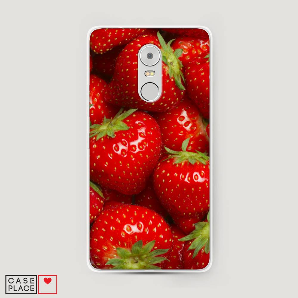 

Чехол Awog на Lenovo K6 Note / Леново K6 Note "Клубника", Красный;зеленый, 112250-10