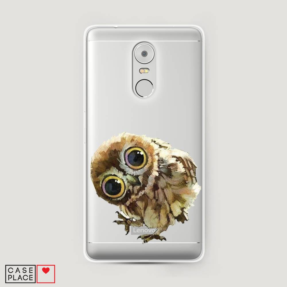 

Чехол Awog на Lenovo K6 Note / Леново K6 Note "Любопытный совенок", Коричневый;белый;прозрачный, 112250-1