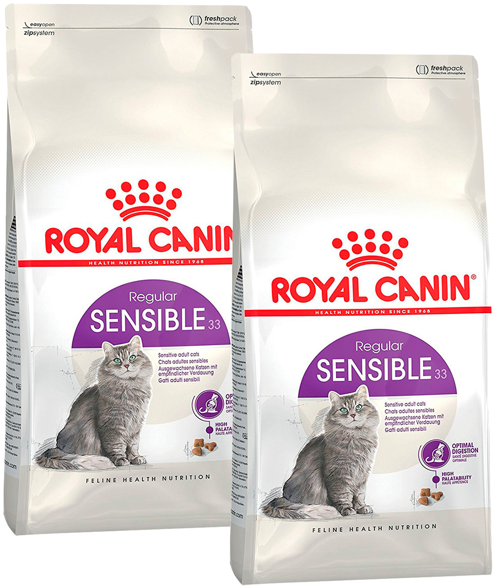 Сухой корм для кошек Royal Canin при аллергии 2 шт по 1,2 кг