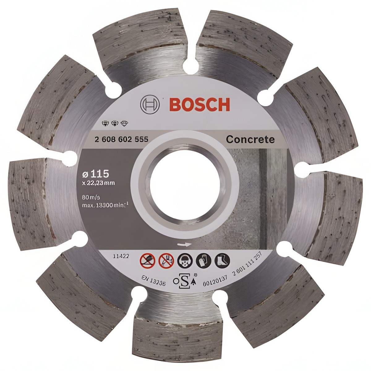 Диск алмазный BOSCH 2608602555 115 х 22.2 мм Expert for Concrete