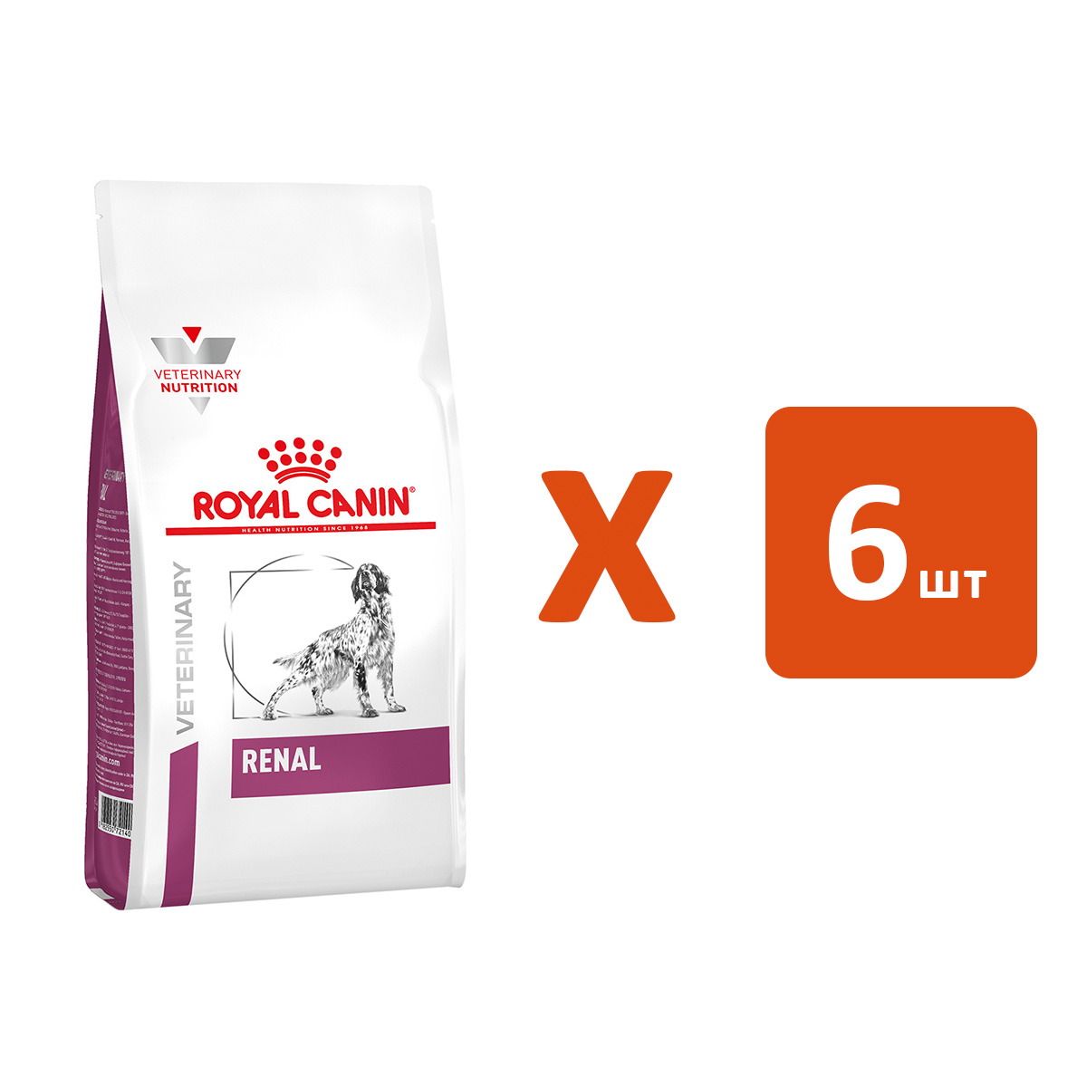 

ROYAL CANIN ROYAL CANIN RENAL RF14 для взрослых собак при хронической почечной недостаточн