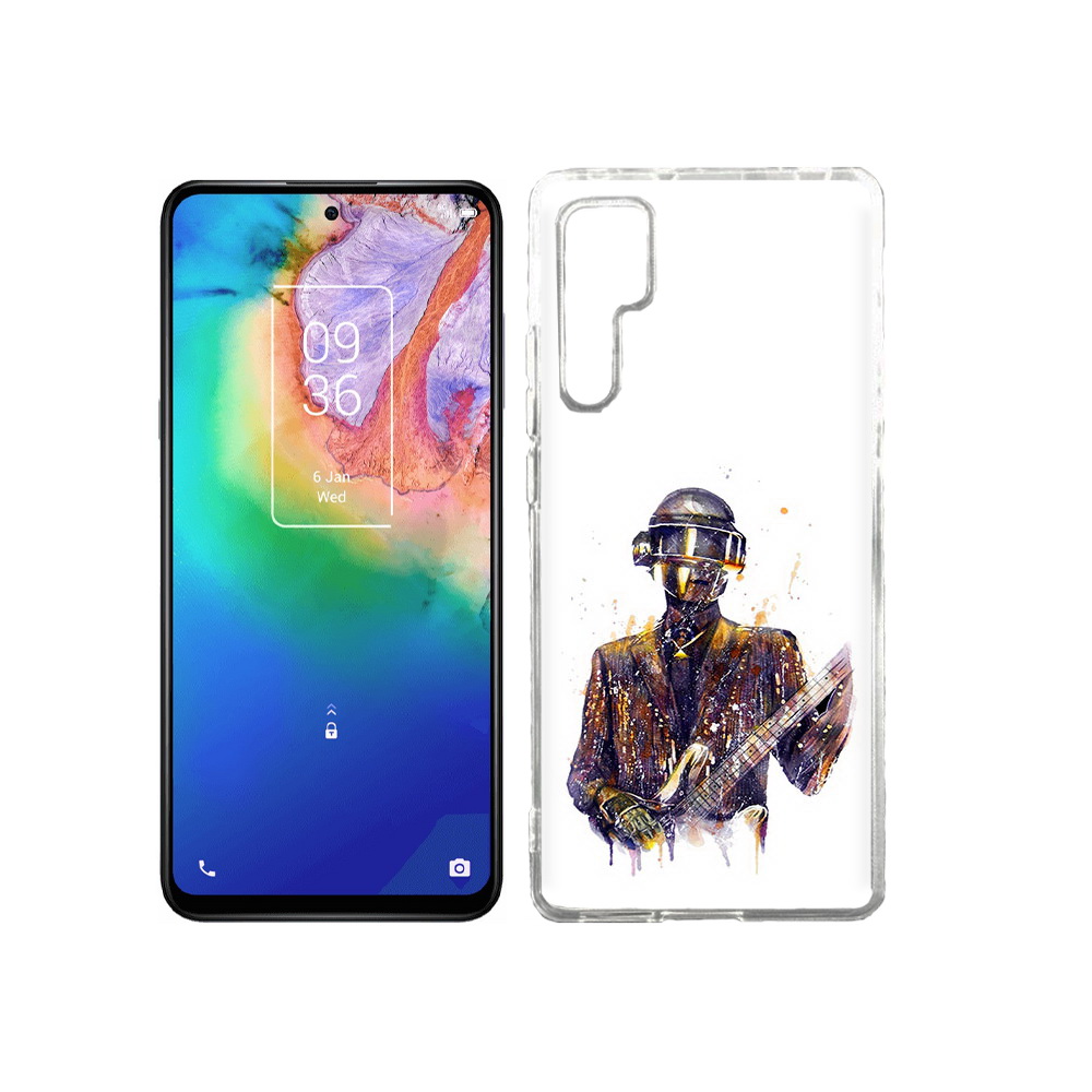 

Чехол MyPads Tocco для TCL 20 Pro космо-гитарист, Прозрачный, Tocco