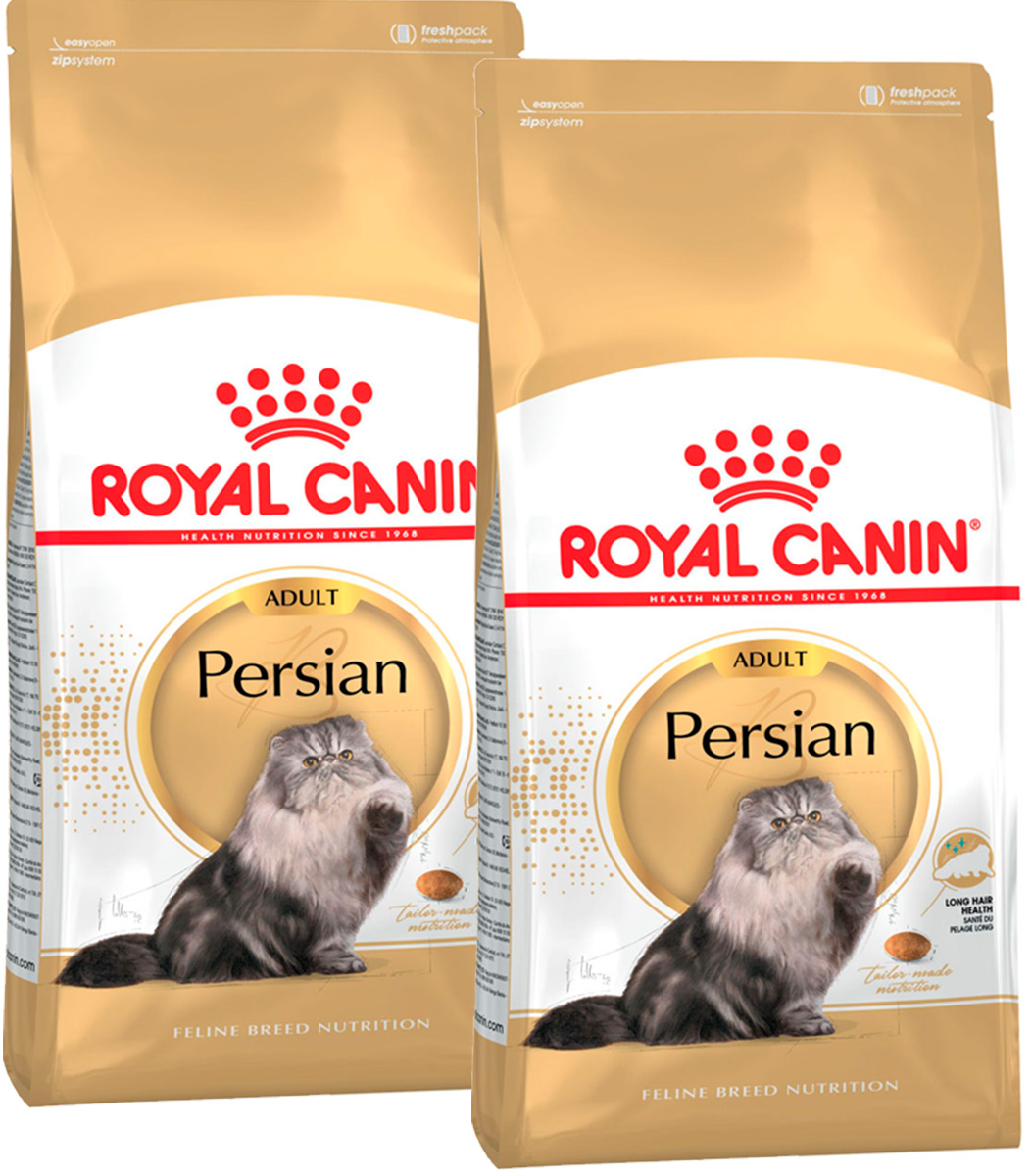 фото Сухой корм для кошек royal canin для персидских кошек 2 шт по 4 кг